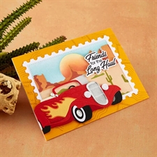 Spellbinders Dies - Classic Road Legends 2.0 / Hot Rod Flames